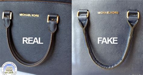 Real vs. Fake Michael Kors bags. How to spot counterfeit Michael Kors 